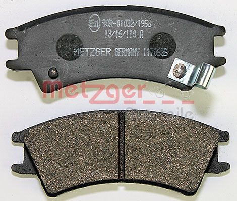 METZGER 1170535 Bremsbelagsatz, Scheibenbremse